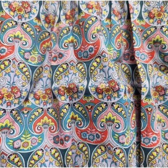 $248 NWT J. CREW Liberty of London Giorgia Duke Print Midi Dress 2 Mosaic Floral - Picture 5 of 8